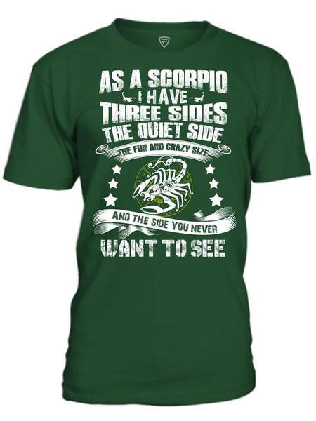 As A Scorpio I Have Three Sides